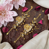 Vriksham Golden Ad Stone Ram Darbar Vangi /Armlet-Golden Bead-G18211