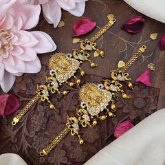 Vriksham Golden Ad Stone Ram Darbar Vangi /Armlet-Golden Bead-G18211