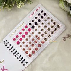 Vriksham LCT Stone 10 Color Bindi Book(300 Bindi)-BB232