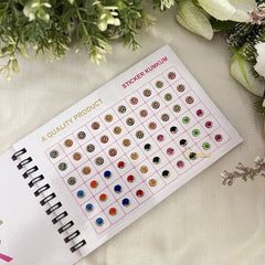 Vriksham LCT Stone Fancy Bindi Book(D NO 30PS2)-BB233