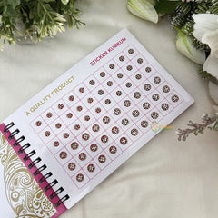Vriksham LCT Stone Fancy Bindi Book(DN 30PS2)-BB264