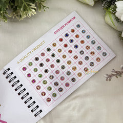 Vriksham LCT Stone Fancy Bindi Book(DN 30PS2)-BB264