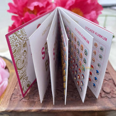 Vriksham Navya Suhag Spiral Bindi Book(D NO:30P10 LCT Stone Fancy)-BB336