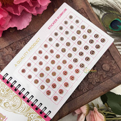 Vriksham Navya Suhag Spiral Bindi Book(D NO:30P10 LCT Stone Fancy)-BB336