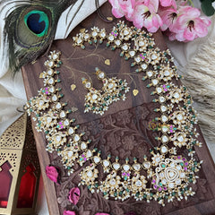 Vriksham Exquisite Peacock Guttapusalu-G18337