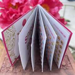 Vriksham Navya Suhag Spiral Bindi Book(D NO:30P5 LCT Stone Fancy)-BB335