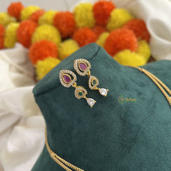 Vriksham Gold Look Alike Double Layer Short Neckpiece-G17937