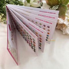 Vriksham LCT Stone Pestal Mix Color Bindi Book(300 BINDI)-BB253