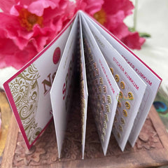 Vriksham Navya Suhag Spiral Bindi Book(D NO:30P14 LCT Stone Pestal Fancy)-BB334