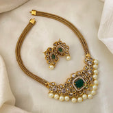 Elegant AD Stone Addigai Choker-G12075