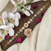 Vriksham Floral Kundan Jadau Sheeshphool-J2814