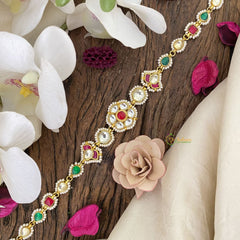 Vriksham Floral Kundan Jadau Sheeshphool-J2814