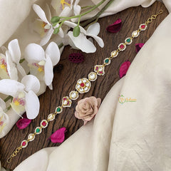 Vriksham Floral Kundan Jadau Sheeshphool-J2814