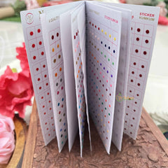 Vriksham Navya Suhag Spiral Bindi Book(960 Bindi Tinny)-BB348