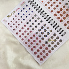 Vriksham LCT Stone Fancy Bindi Book(D NO 48P2)-BB245