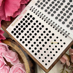 Vriksham Navya Suhag Spiral Bindi Book(960 Bindi Medium Black)-BB349