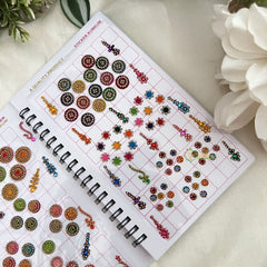 Vriksham LCT Stone Fancy CPR Bindi Book(D NO 48A14)-BB268