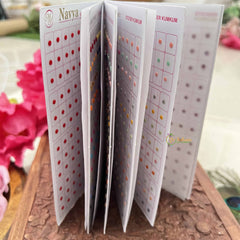 Vriksham Navya Suhag Spiral Bindi Book(960 Bindi Plain Size-9)-BB347