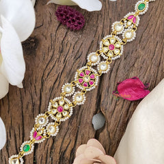 Vriksham Coin Style Kundan Jadau Sheeshphool-J2806