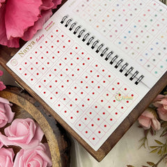 Vriksham Navya Suhag Spiral Bindi Book(960 Bindi Plain Size-10)-BB346