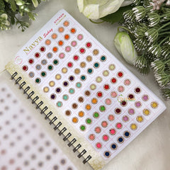 Vriksham 960 Bindi LCT Stone Pestal Premium Bindi Book-BB240