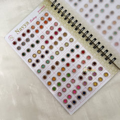 Vriksham 960 Bindi LCT Stone Pestal Premium Bindi Book-BB240