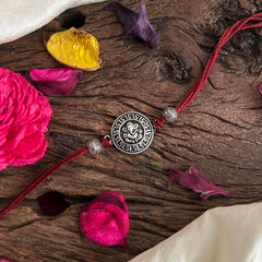 Rakshabandhan Silver Ganpati Rakhi-G13032