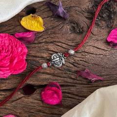 Rakshabandhan Silver Rakhi-Shivling-G13027