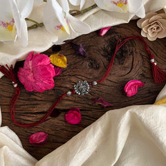 Rakshabandhan Silver Rakhi-Kalash-G13025