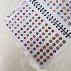 Vriksham LCT Stone Pestal Fancy Bindi Book(D NO 576A1)-BB265