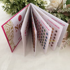 Vriksham LCT Stone Shaded Border Bindi Book(300 BINDI)-BB254