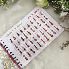 Vriksham LCT Stone CockTail Bindi Book(D NO 30KB1)-BB255