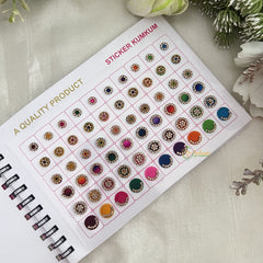 Vriksham LCT Stone CockTail Bindi Book(D NO 30KB1)-BB255