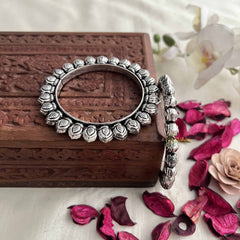 Vriksham Temple Designs Oxidized Kada Bnagle-S1063