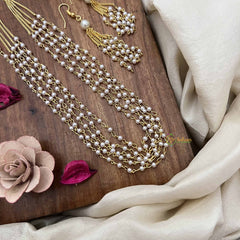 Vriksham Graceful 5 Layered Pearl Beaded Mala-G20100