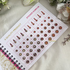 Vriksham R M B G S M T Fancy CPR Bindi Book(D NO 30B5)-BB257