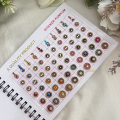 Vriksham R M B G S M T Fancy CPR Bindi Book(D NO 30B5)-BB257