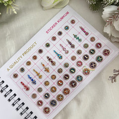 Vriksham R M B G S M T Fancy CPR Bindi Book(D NO 30B5)-BB257