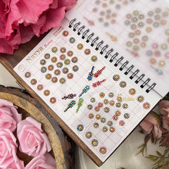 Vriksham Navya Suhag Spiral Bindi Book(D NO:48A17 LCT Stone Fancy)-BB330