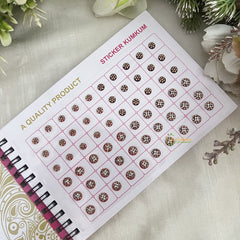 Vriksham LCT Stone Fancy Bindi Book(D NO 30PS1)-BB235