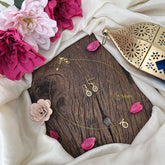 Vriksham Exquisite Tear Drop Invisible Chain-Lemon Yellow-G18371