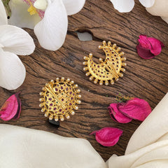 Vriksham Antique Kemp Stone Floral Chandran & Suryan Billai-G17179