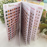 Vriksham LCT Stone Border Bindi Book(480 BINDI)-BB269