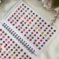 Vriksham LCT Stone Border Bindi Book(480 BINDI)-BB269