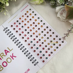 Vriksham LCT Stone Border Bindi Book(480 BINDI)-BB269
