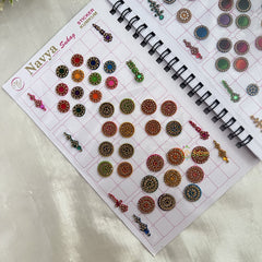 Vriksham LCT Stone Fancy CPR Bindi Book(D NO 48ANEW)-BB267