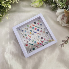 Vriksham Vriksham Fancy Mixed Shape Bridal Bindi Case-BB282