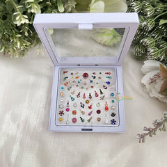 Vriksham Vriksham Fancy Mixed Shape Bridal Bindi Case-BB284