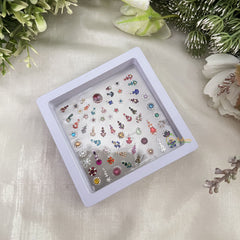 Vriksham Vriksham Fancy Mixed Shape Bridal Bindi Case-BB284