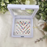 Vriksham Fancy Stone With Pearl Round Bridal Bindi Case-BB279